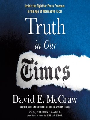 cover image of Truth in Our Times